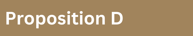 Proposition D